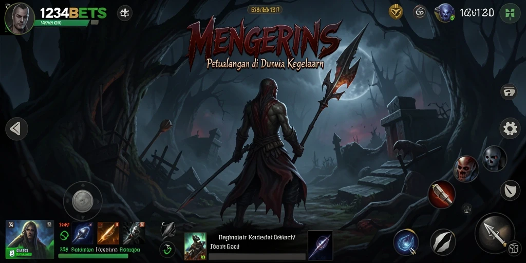 Gameplay horror yang menakutkan dan mendebarkan di 1234BETS.