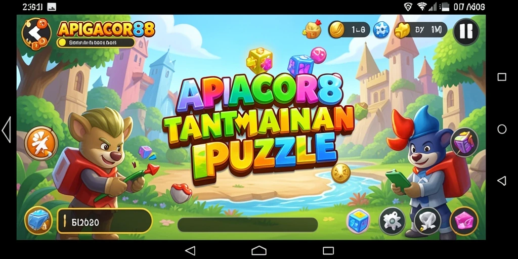 Tampilan gameplay APIGACOR88 yang mengasyikkan dan penuh warna.