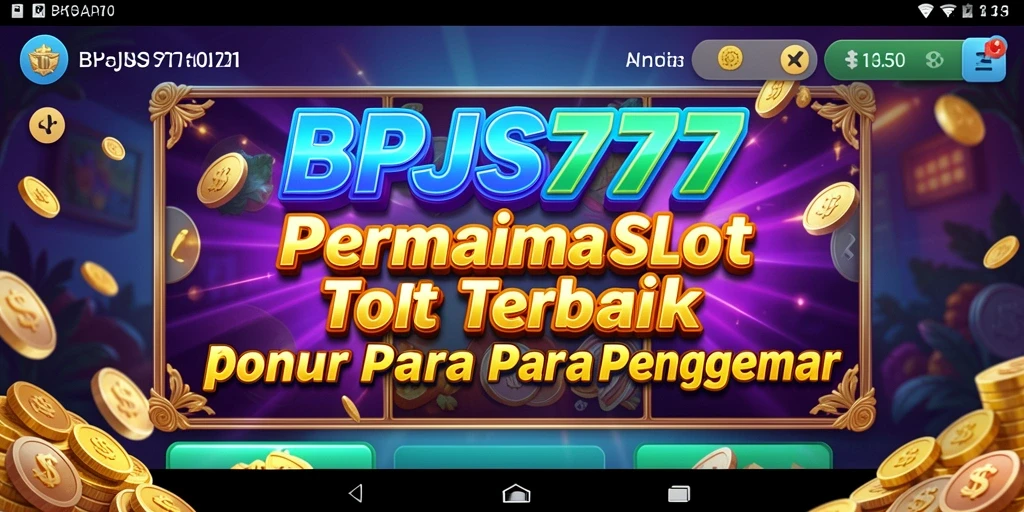 Screenshot gameplay utama BPJS777 menunjukkan antarmuka slot yang menarik.