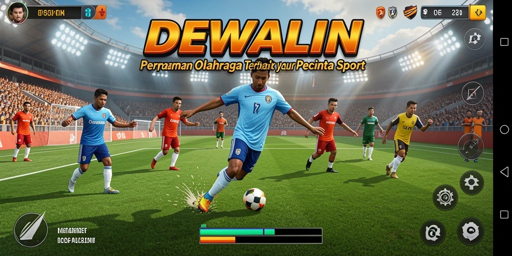 Tampilan gameplay seru dari DEWALIN yang memacu adrenalin.