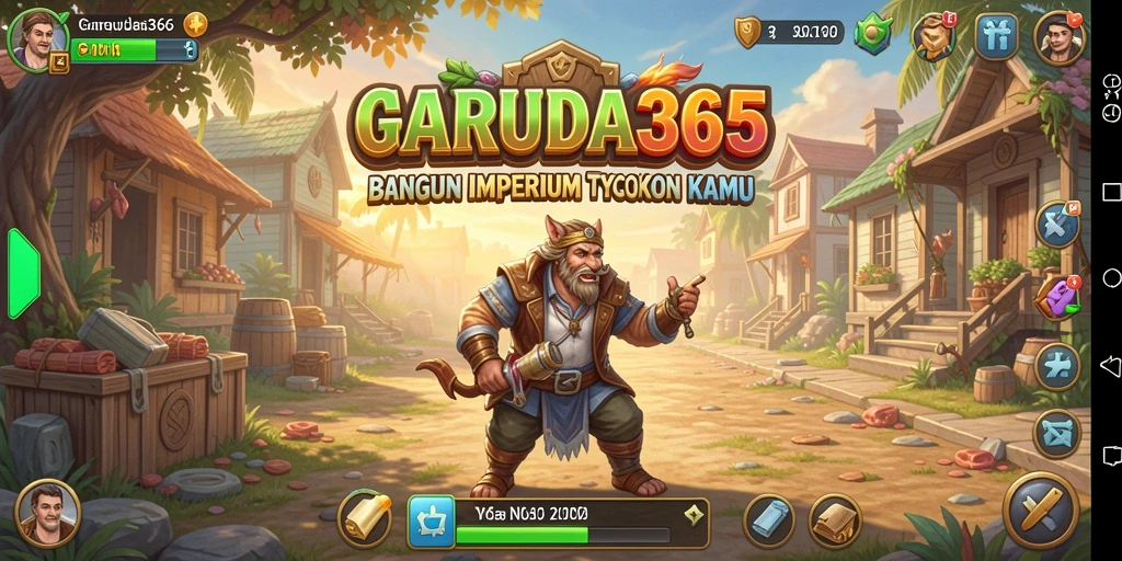 Tampilan gameplay GARUDA365 yang mendebarkan dan penuh warna.