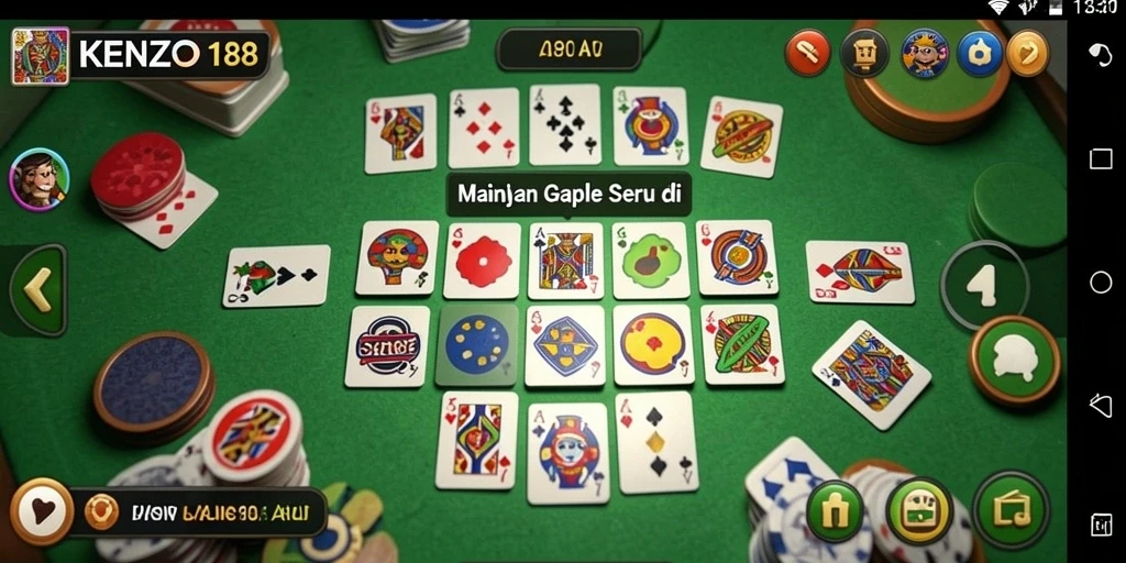 Tampilan gameplay seru dan interaktif dari KENZO188.