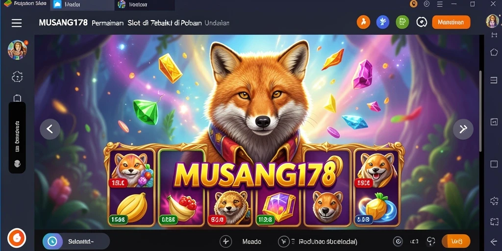 Screenshot utama MUSANG178 menampilkan gameplay yang seru dan menarik.