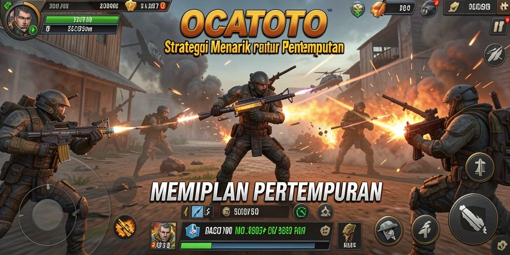 Tampilan gameplay OCATOTO yang menarik dengan strategi mendalam.