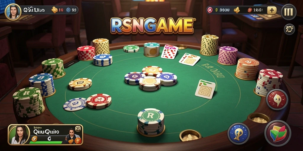 Tampilan gameplay QiuQiu yang memikat dan seru.