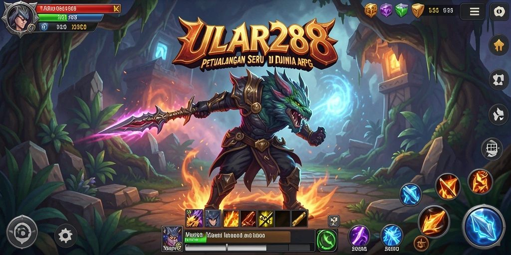 Gameplay seru dan grafis memukau di ULAR288.